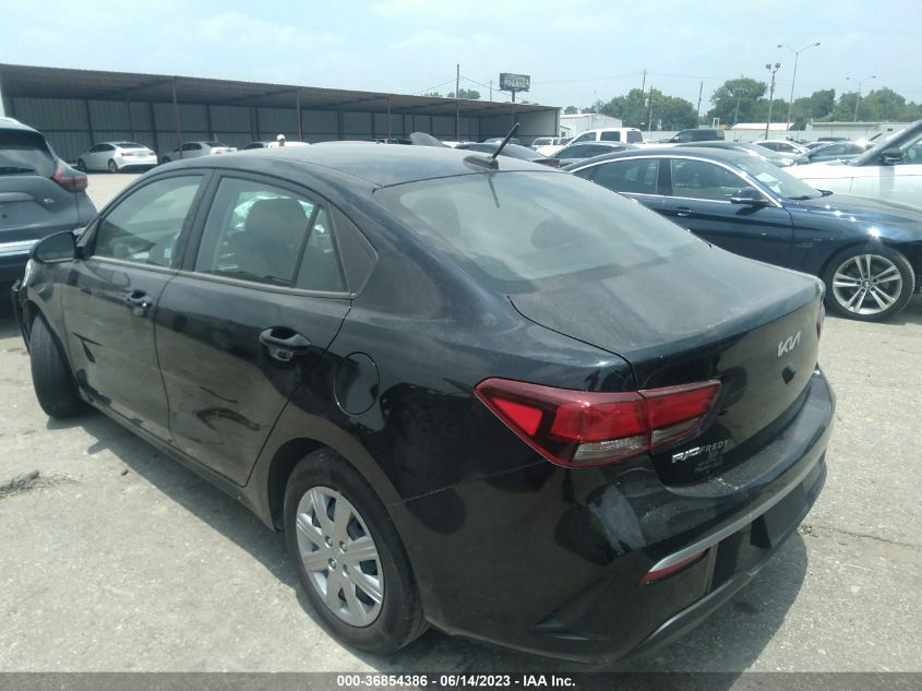 2022 KIA RIO LX/S - 3KPA24AD8NE432292