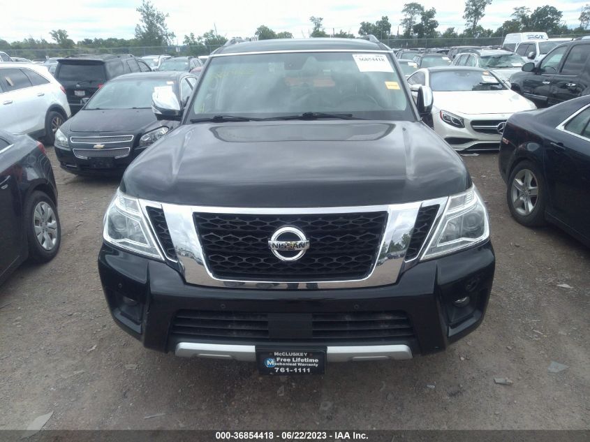 2017 NISSAN ARMADA PLATINUM - JN8AY2NE0H9706667