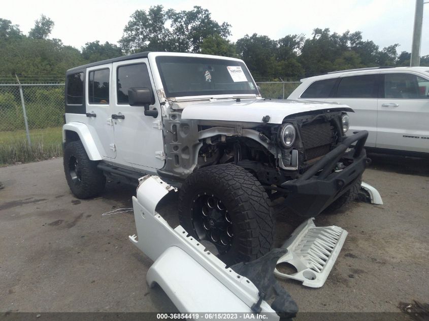 2015 JEEP WRANGLER UNLIMITED SAHARA - 1C4BJWEG8FL503586