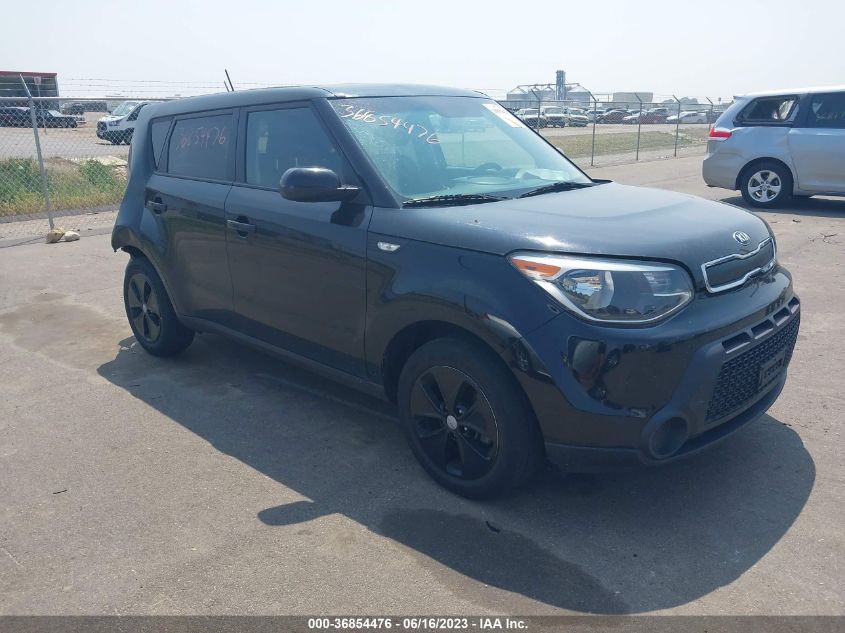 2014 KIA SOUL BASE - KNDJN2A23E7007654
