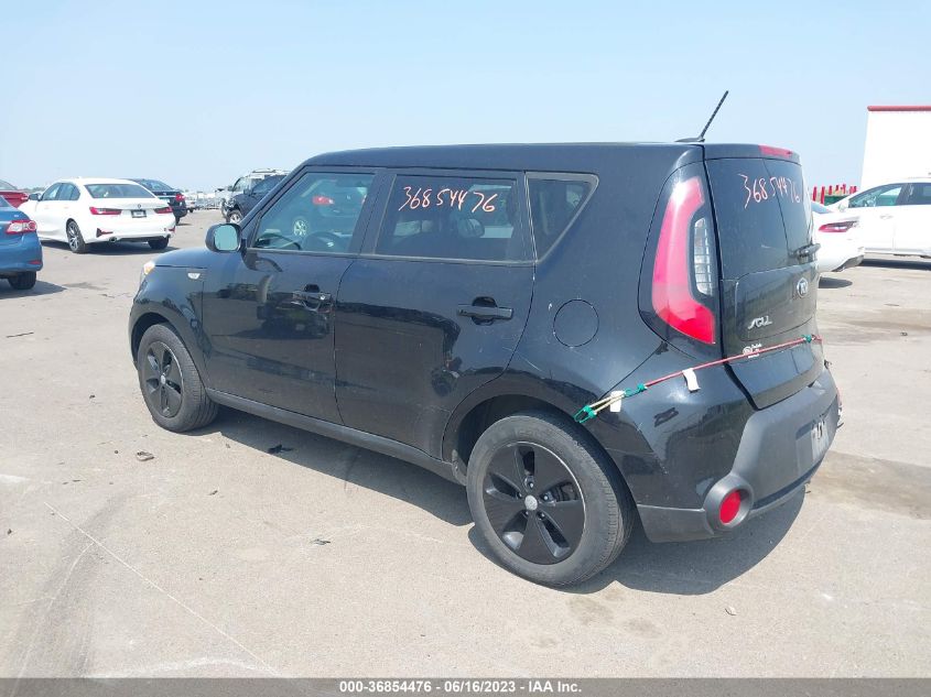 2014 KIA SOUL BASE - KNDJN2A23E7007654