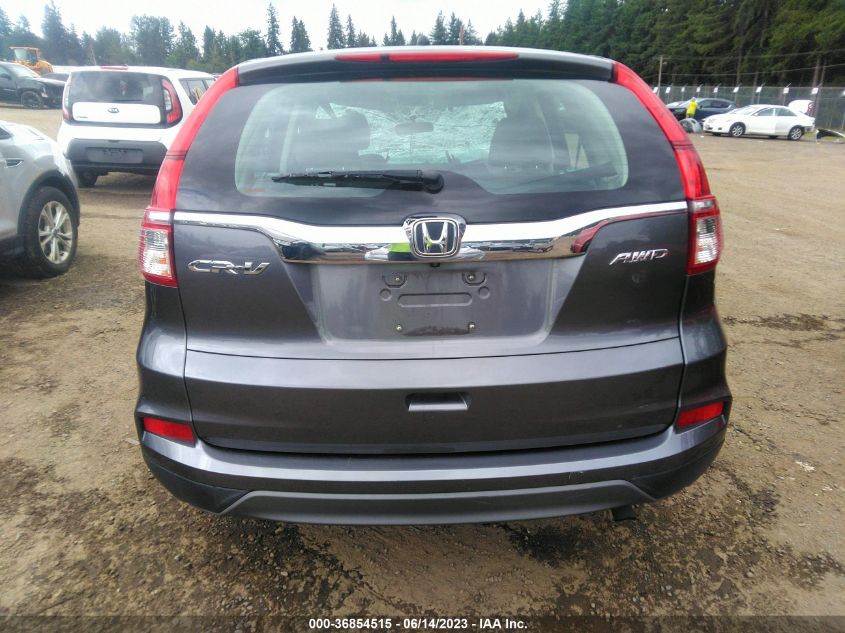 2016 HONDA CR-V LX - 2HKRM4H38GH610386