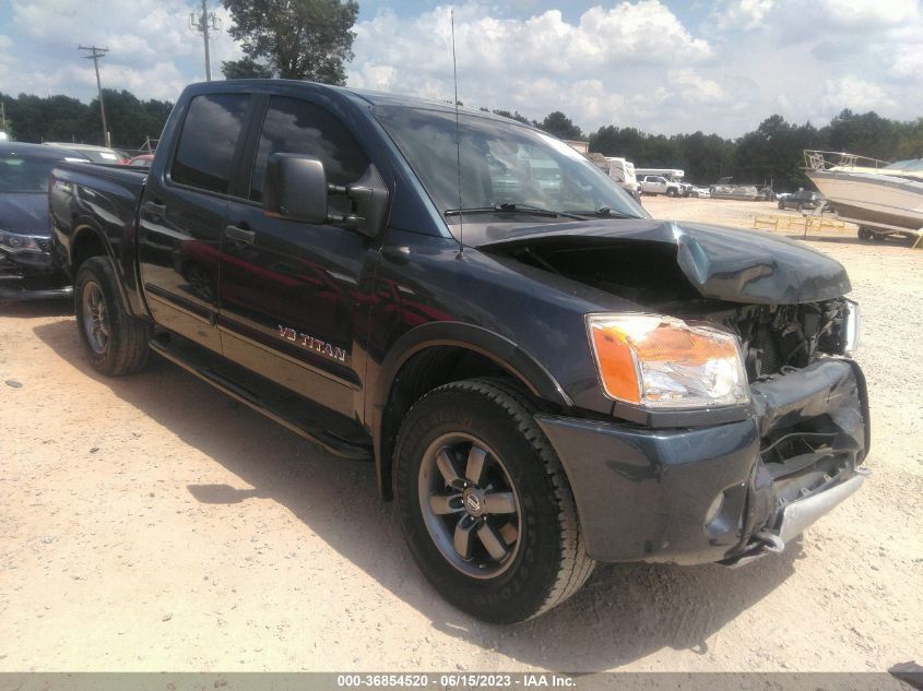 2014 NISSAN TITAN S/SV/PRO-4X/SL - 1N6AA0EC2EN506375