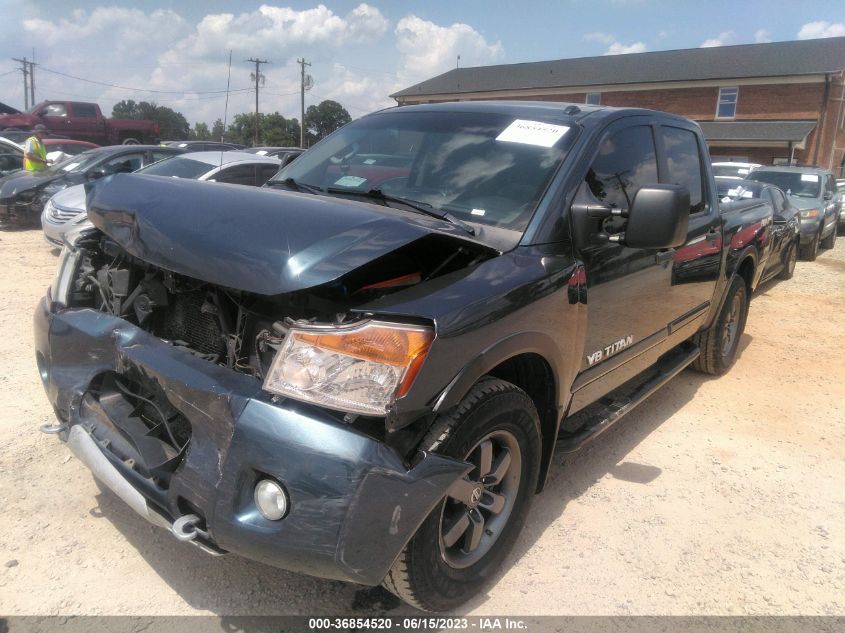 2014 NISSAN TITAN S/SV/PRO-4X/SL - 1N6AA0EC2EN506375