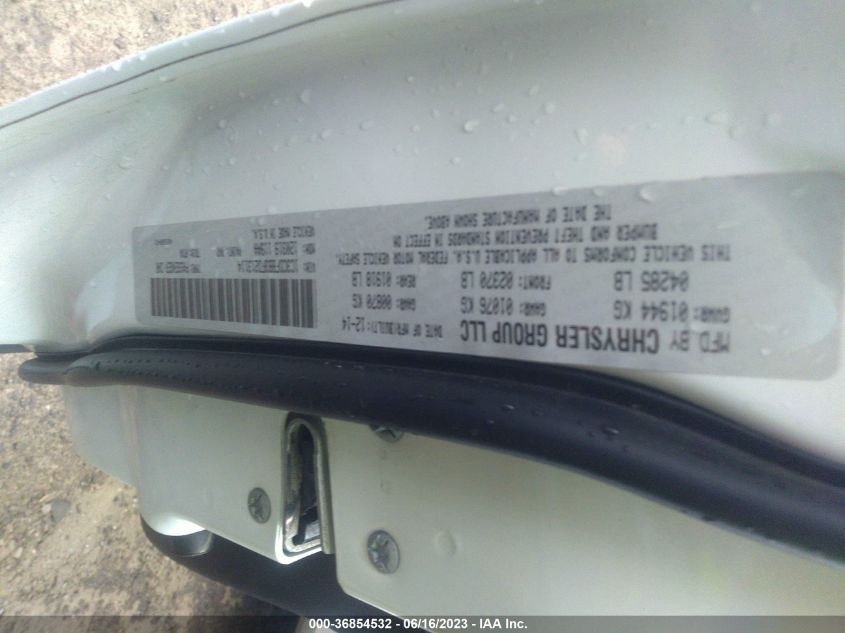 2015 DODGE DART SXT - 1C3CDFBB3FD213114