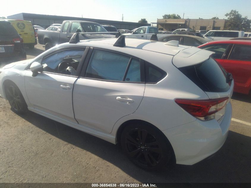 2019 SUBARU IMPREZA SPORT - 4S3GTAM62K3720461