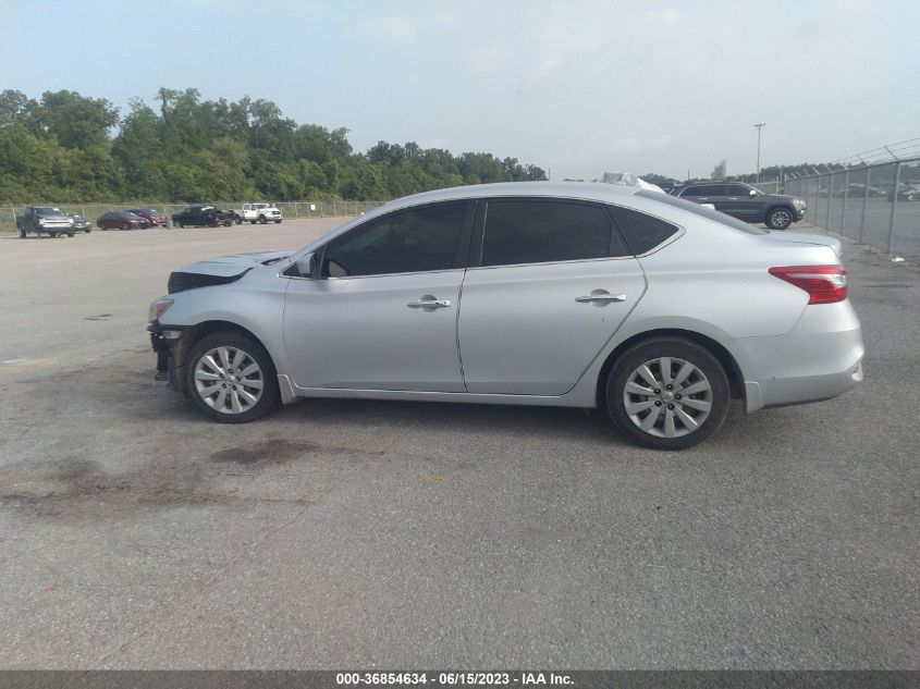 2016 NISSAN SENTRA SV - 3N1AB7APXGL684431