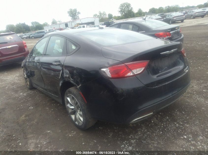2015 CHRYSLER 200 S - 1C3CCCBG5FN735962