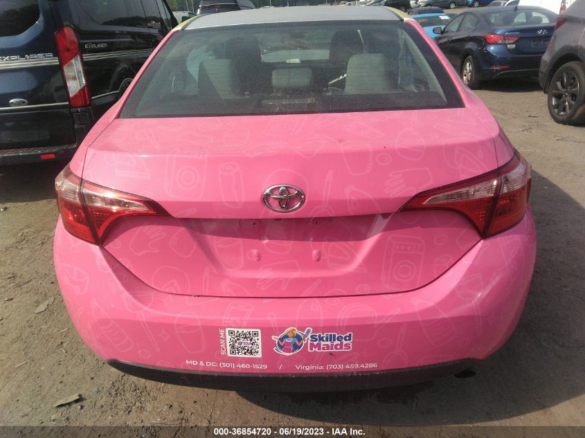2017 TOYOTA COROLLA L/LE/XLE/SE - 2T1BURHE7HC836407