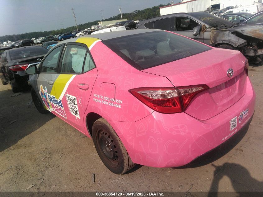 2017 TOYOTA COROLLA L/LE/XLE/SE - 2T1BURHE7HC836407