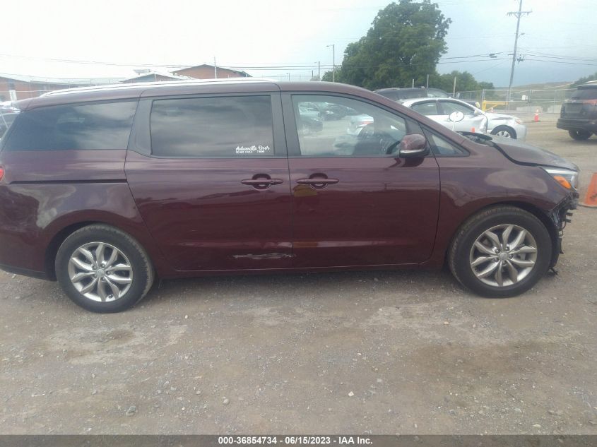 2019 KIA SEDONA EX - KNDMB5C14K6524037