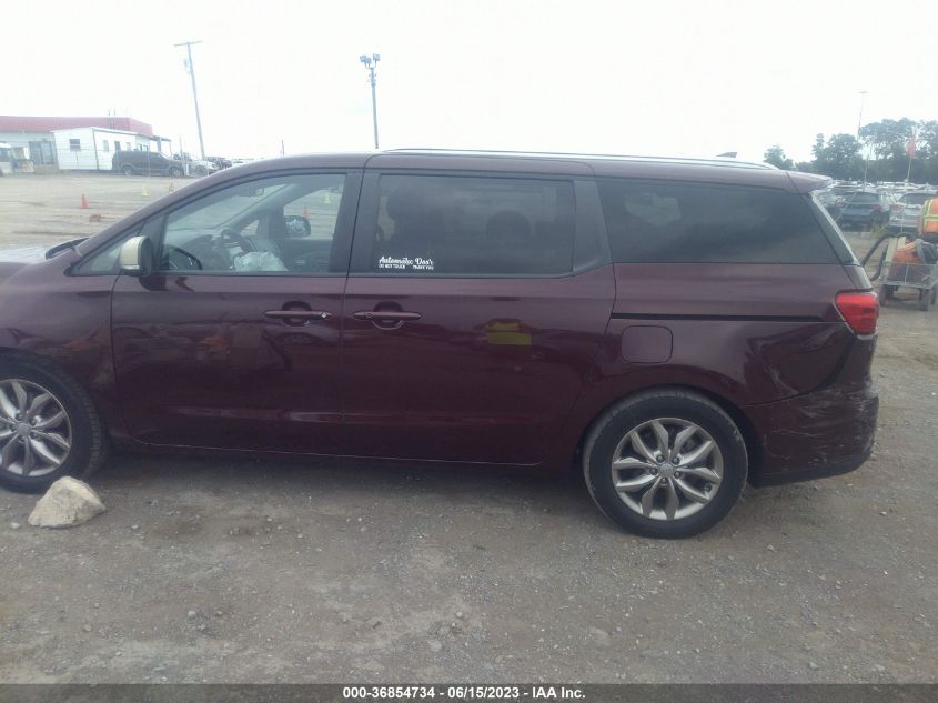 2019 KIA SEDONA EX - KNDMB5C14K6524037