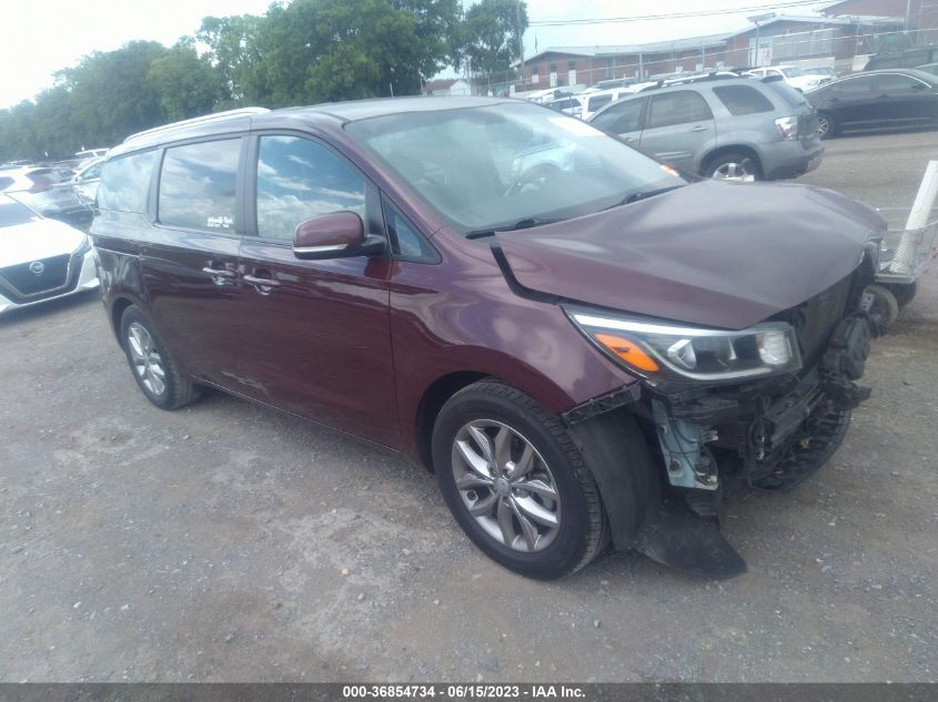 2019 KIA SEDONA EX - KNDMB5C14K6524037