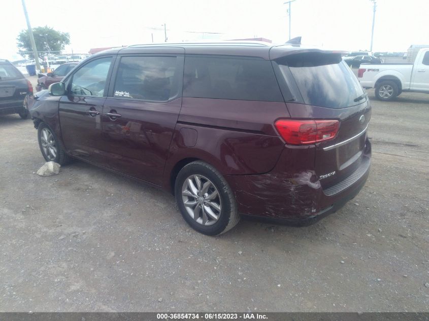 2019 KIA SEDONA EX - KNDMB5C14K6524037