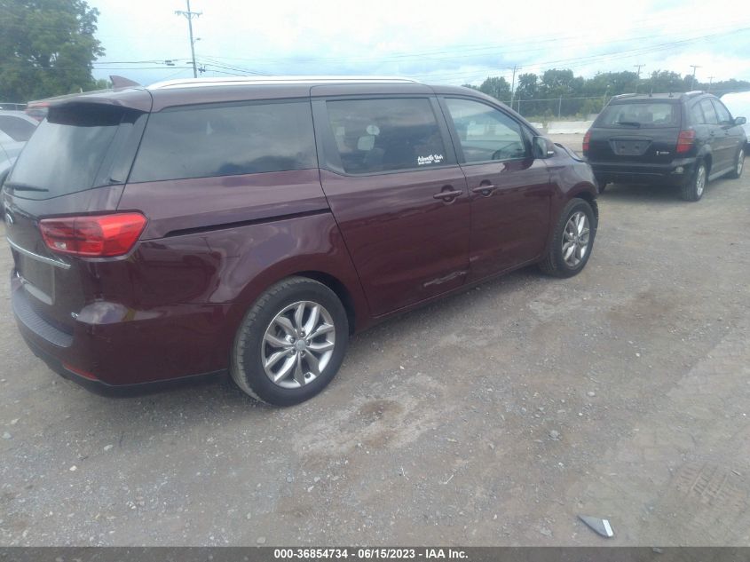 2019 KIA SEDONA EX - KNDMB5C14K6524037