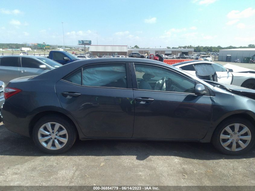 2014 TOYOTA COROLLA L/LE/LE PLS/PRM/S/S PLS - 2T1BURHE1EC064031