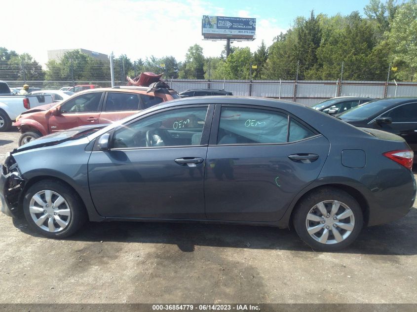 2014 TOYOTA COROLLA L/LE/LE PLS/PRM/S/S PLS - 2T1BURHE1EC064031