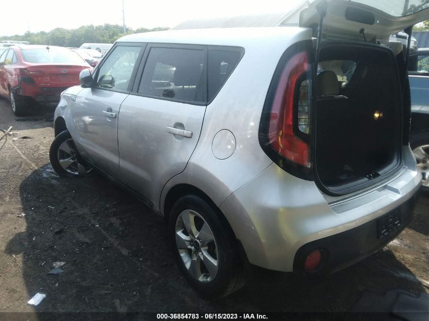2018 KIA SOUL BASE - KNDJN2A27J7612593