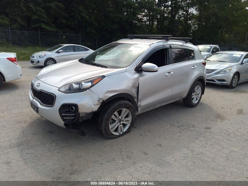 2018 KIA SPORTAGE LX - KNDPMCAC2J7458855