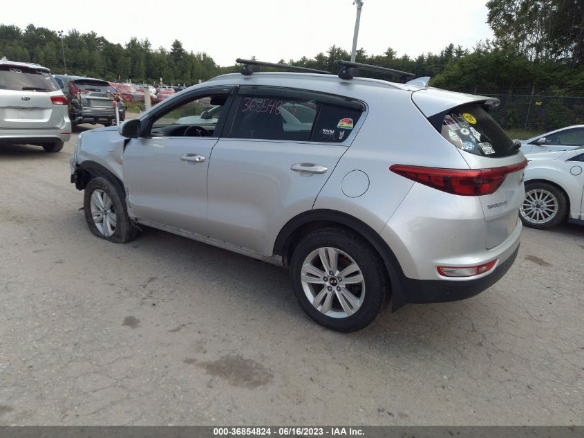 2018 KIA SPORTAGE LX - KNDPMCAC2J7458855