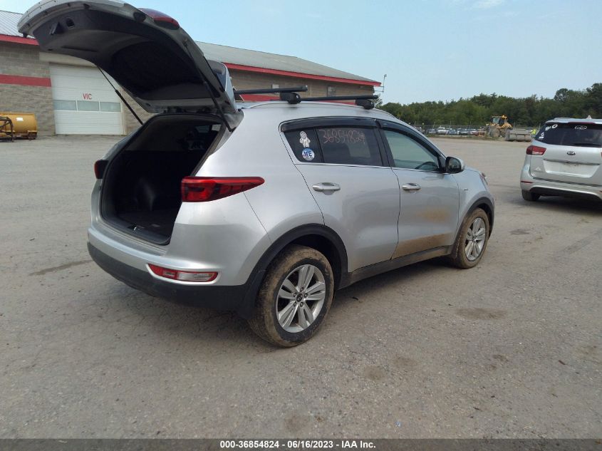 2018 KIA SPORTAGE LX - KNDPMCAC2J7458855