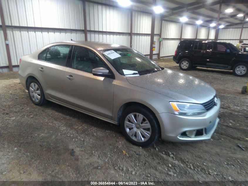 2014 VOLKSWAGEN JETTA SEDAN SE - 3VWD17AJ4EM271286