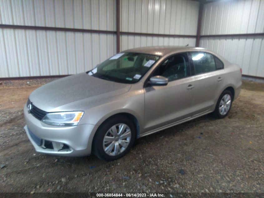2014 VOLKSWAGEN JETTA SEDAN SE - 3VWD17AJ4EM271286