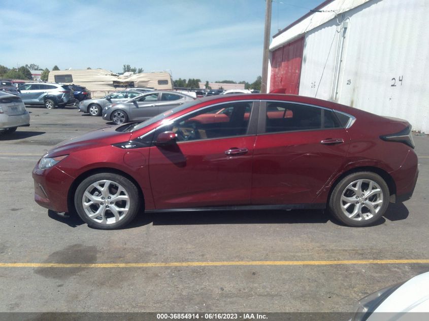 2016 CHEVROLET VOLT PREMIER - 1G1RD6S59GU137697
