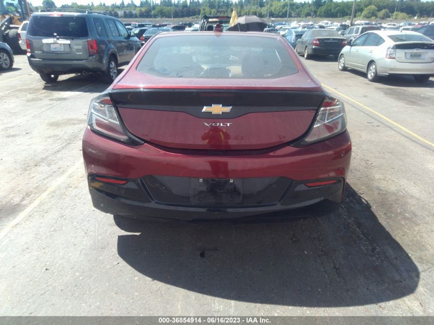2016 CHEVROLET VOLT PREMIER - 1G1RD6S59GU137697