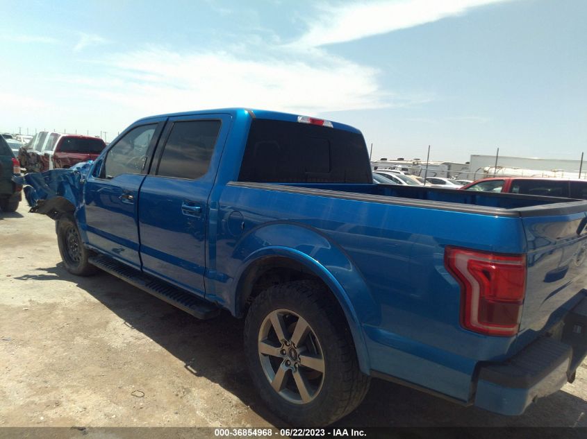 2015 FORD F-150 XLT/XL/LARIAT/PLATINUM - 1FTEW1EF0FKE38523