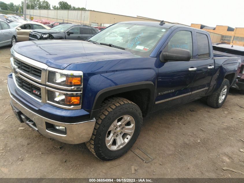 2014 CHEVROLET SILVERADO 1500 LT - 1GCVKREC7EZ280445