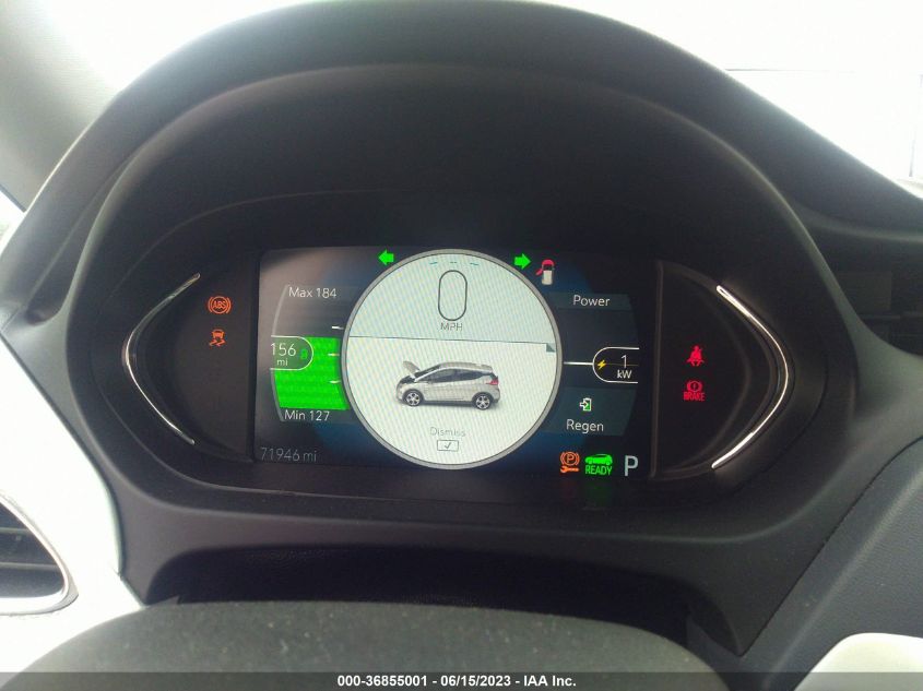 2017 CHEVROLET BOLT EV PREMIER 1G1FX6S00H4183662