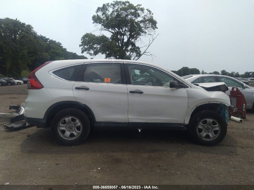 2016 HONDA CR-V LX - 5J6RM4H30GL066987