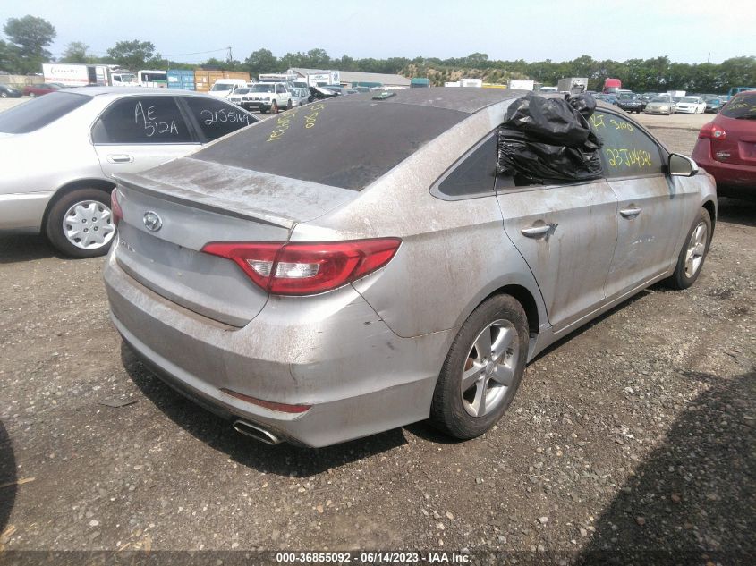 2016 HYUNDAI SONATA 2.4L - 5NPE24AFXGH388569