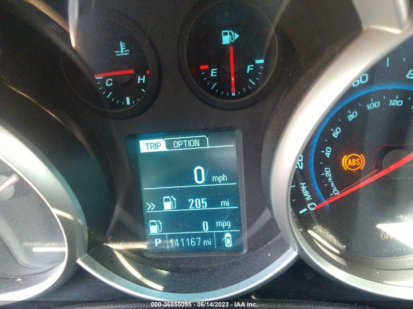 2013 CHEVROLET CRUZE 1LT - 1G1PC5SB2D7157231