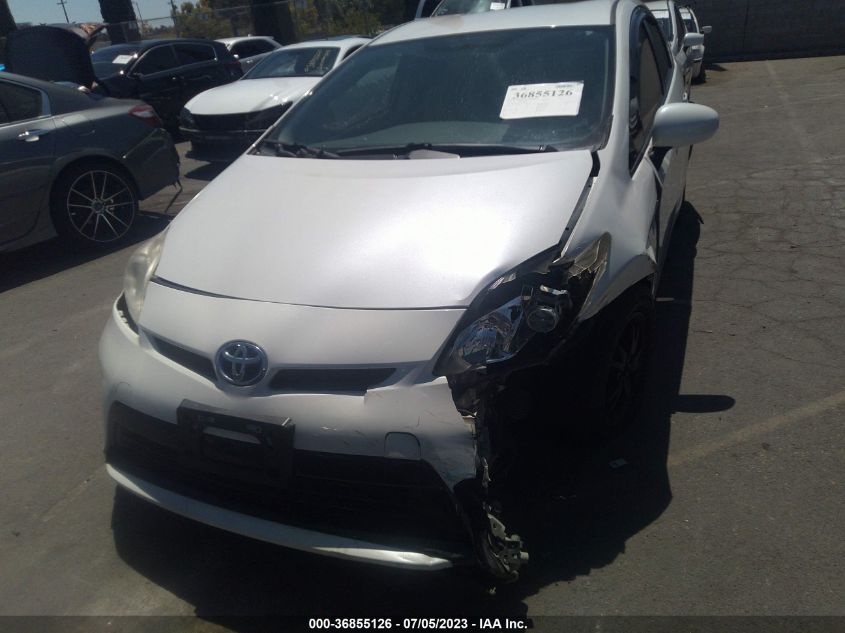 2013 TOYOTA PRIUS ONE/TWO/THREE/FOUR/FIVE - JTDKN3DU5D5588396