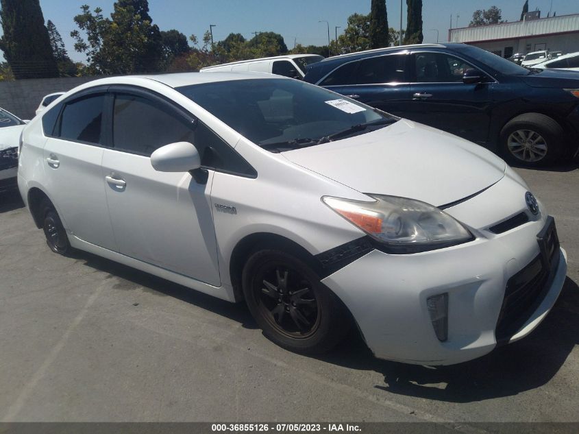2013 TOYOTA PRIUS ONE/TWO/THREE/FOUR/FIVE - JTDKN3DU5D5588396
