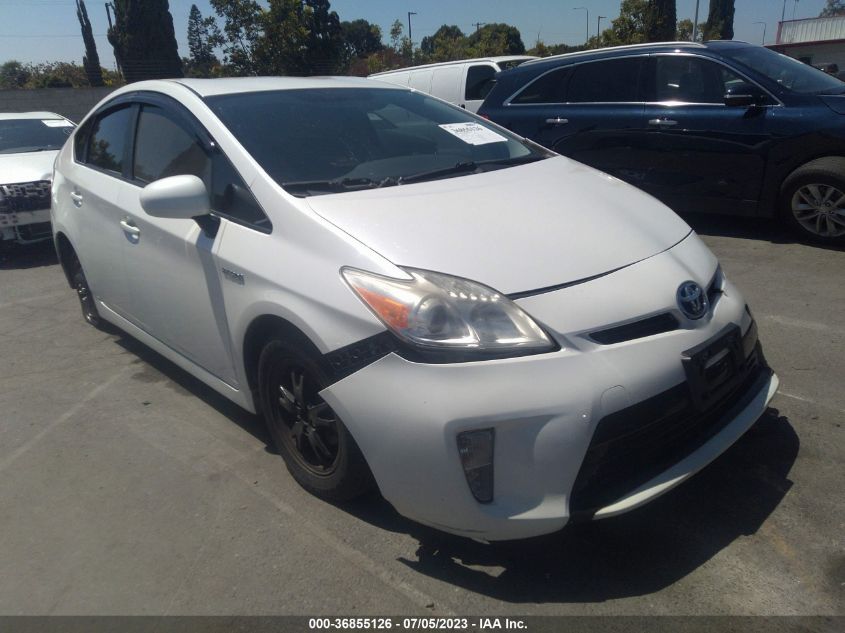 2013 TOYOTA PRIUS ONE/TWO/THREE/FOUR/FIVE - JTDKN3DU5D5588396