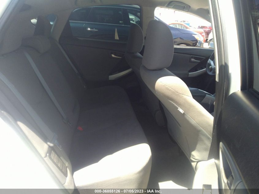 2013 TOYOTA PRIUS ONE/TWO/THREE/FOUR/FIVE - JTDKN3DU5D5588396