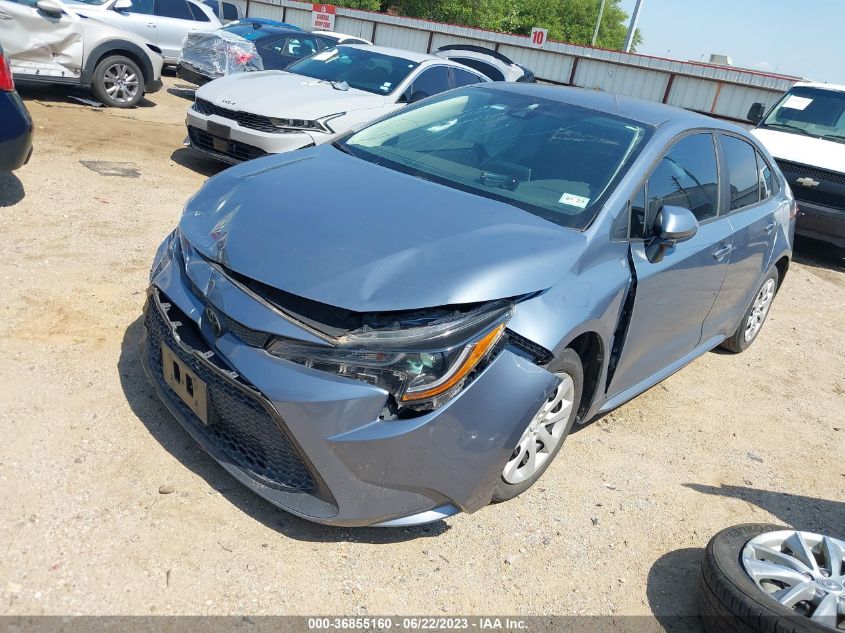 5YFEPMAE1MP176683 Toyota Corolla LE 2