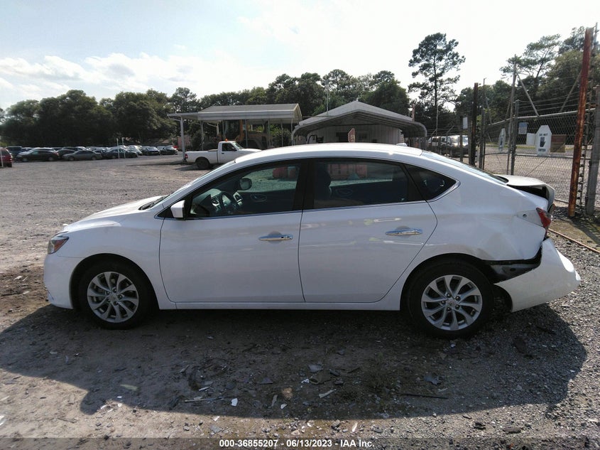 VIN 3N1AB7AP1KY416606 2019 NISSAN SENTRA SV