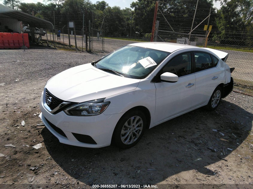 VIN 3N1AB7AP1KY416606 2019 NISSAN SENTRA SV