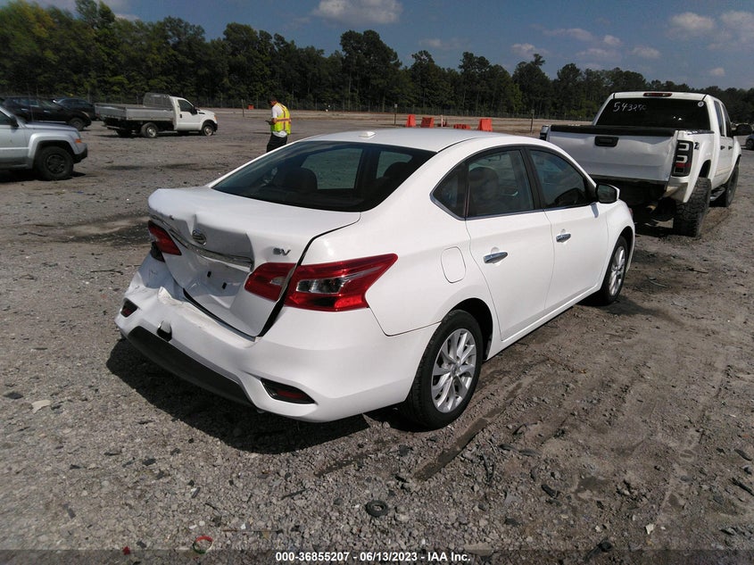 VIN 3N1AB7AP1KY416606 2019 NISSAN SENTRA SV