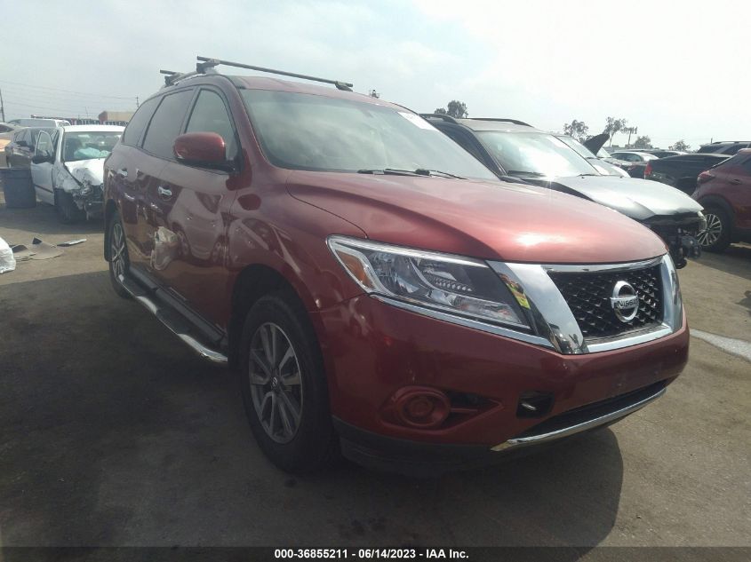 2013 NISSAN PATHFINDER SV - 5N1AR2MN7DC658846