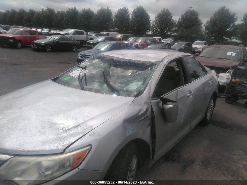 2013 TOYOTA CAMRY HYBRID LE/XLE - 4T1BD1FK2DU070489