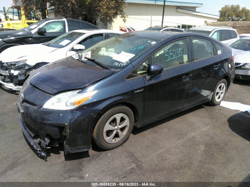 2015 TOYOTA PRIUS FOUR - JTDKN3DU4F0438523