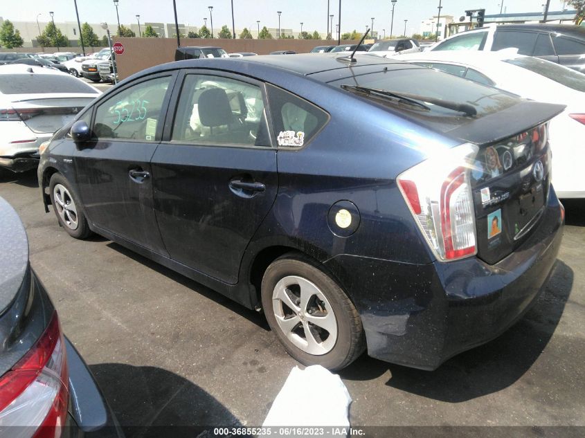2015 TOYOTA PRIUS FOUR - JTDKN3DU4F0438523