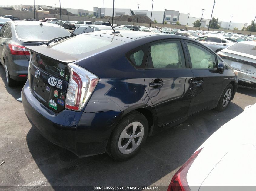 2015 TOYOTA PRIUS FOUR - JTDKN3DU4F0438523