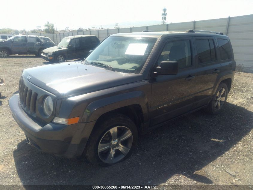 2016 JEEP PATRIOT HIGH ALTITUDE EDITION - 1C4NJPFA4GD748846
