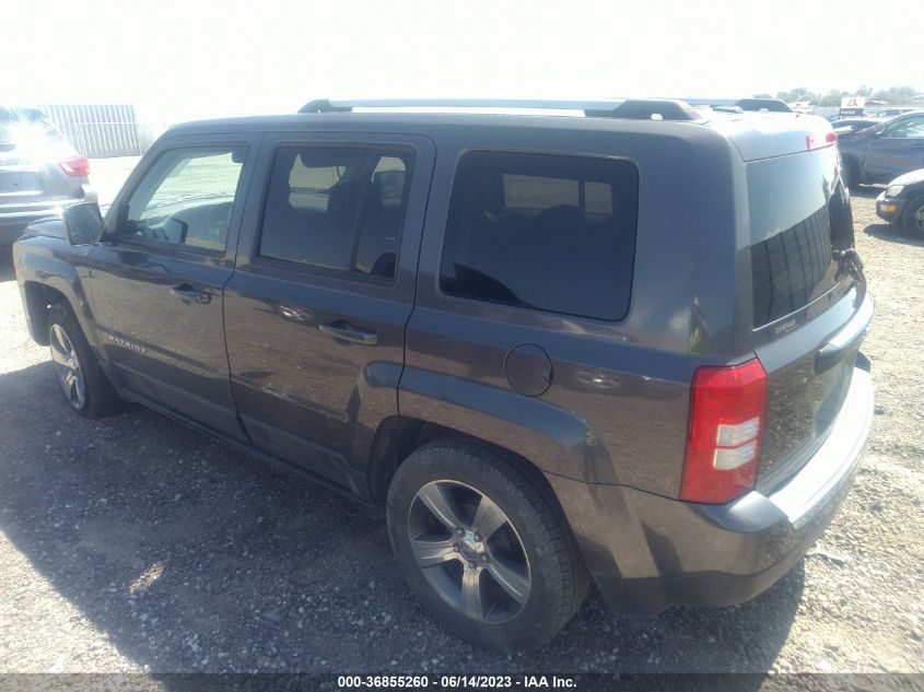 2016 JEEP PATRIOT HIGH ALTITUDE EDITION - 1C4NJPFA4GD748846